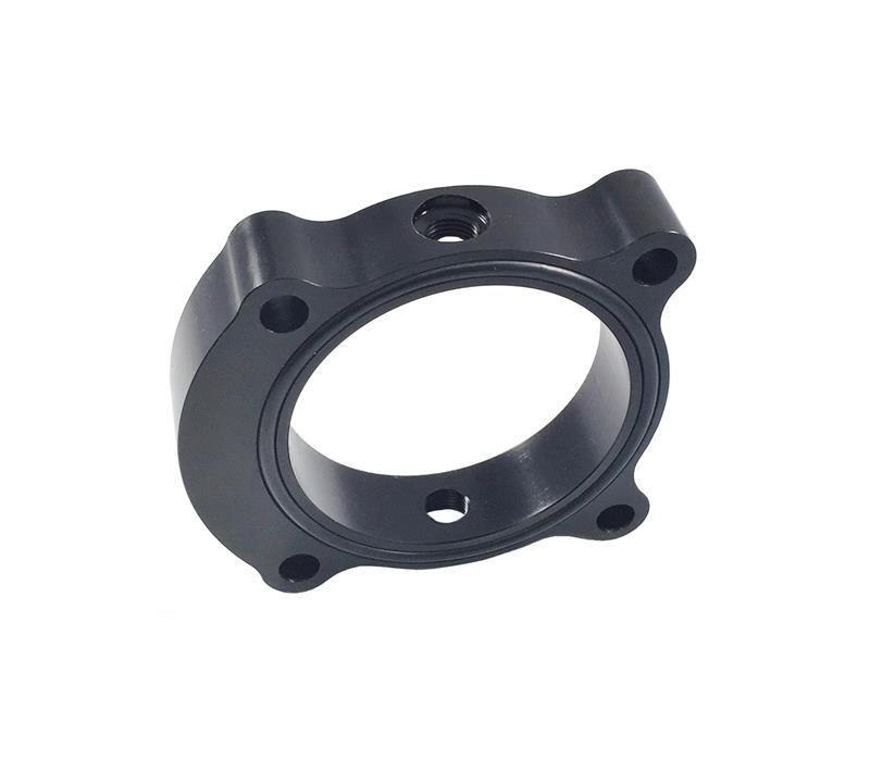 Hyundai Genesis Coupe Throttle Body Spacer - Torque Solution - Black - `13-`27